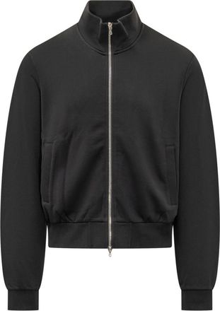 Our Legacy Black Solid Mock Collar Jacket