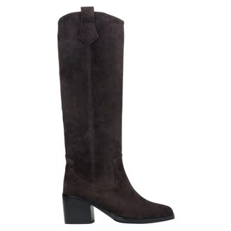 Estro & Luminara Schoenen, Dames, Bruin, 39 EU, Hoge Cowboylaarzen
