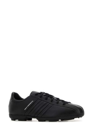 Yohji Yamamoto Leather Sneakers - Black