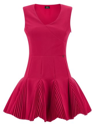 Catalina Furniture Fuchsia Polyester Short Womens Dress