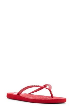Roxy Antilles III Flip Flop in Berry at Nordstrom Rack, Size 10