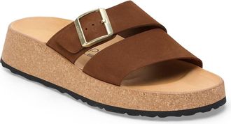 Papillio Womens Almina Sandal In Dark Tea