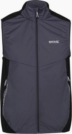 Regatta Mens Regatta Mens Lankin IV Softshell Body Warmer - Black - Size: 44/Regular
