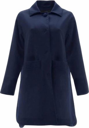 Herno Womens Casual Jacket In Navy