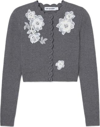 Self Portrait Donna, Maglie, Grigio, S, new