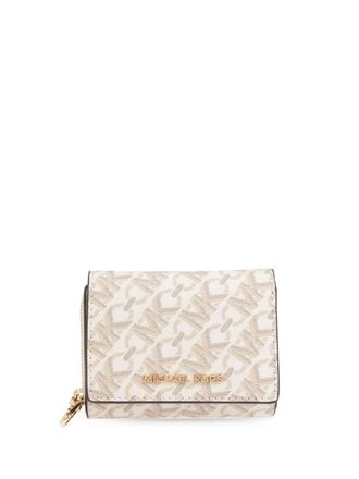 Michael Michael Kors logo print wallet - Neutrals