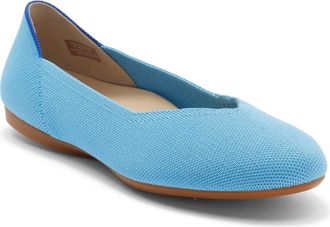 Rothy's The Daily Ballet Flat in Robin Blue at Nordstrom, Size 10.5