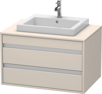 Duravit Mueble Bajo Lavabo Ketho 550x800x496mm Taupe