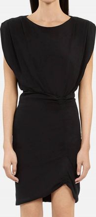The Kooples Ruched Little Dress In Black
