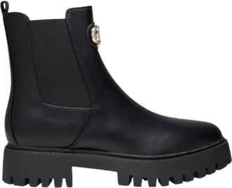 Guess Chelsea Boot - Dames - Schoenen - Zwart - Maat: 39 EU Satijn
