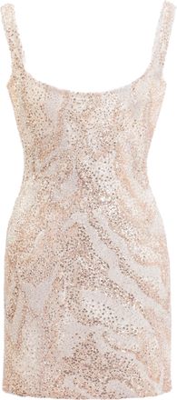 Saiid Kobeisy Embroidered Mini Dress