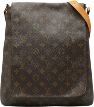 Louis Vuitton Pre-owned Cross Body Bags, female, Brown, Size: ONE SIZE Pre-owned Musette Shoulder Bag