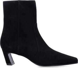 Stuart Weitzman Black Suede Boots