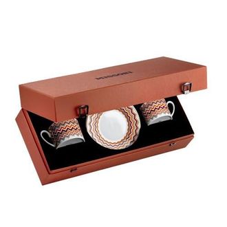 Missoni Tea Cup & Saucer Set Of 2 In Luxury Box in Multicolor 2 at Nordstrom