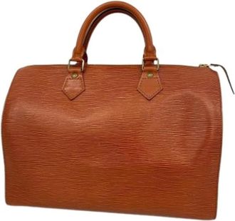 Louis Vuitton Pre-owned Handbags, female, Brown, Size: ONE SIZE Pre-owned Fabric Handbag