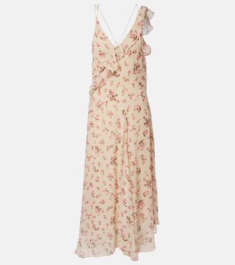 Isabel Marant Luxie floral midi dress