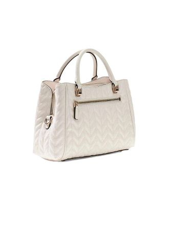 Guess Stacey Girlfriend Top Handle Bag - White