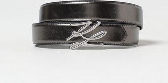 Karl Lagerfeld Cintura K/Autograph Karl Lagerfeld reversibile in pelle