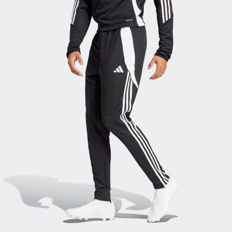adidas Trainingshose ADIDAS PERFORMANCE TIRO24 TRPNT, Herren, Gr. S, N-Gr, schwarz-weiss (schwarz, wei&szlig;), Obermaterial: 100% Polyester, Hosen Trainingshose