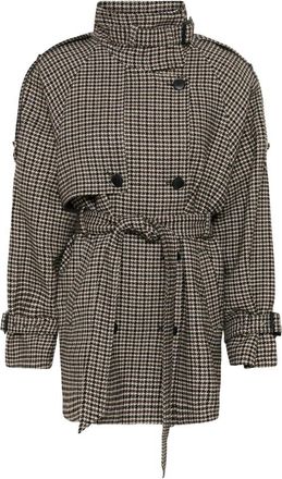 Gestuz Jassen - Dames - Mantel - Bruin - M - Jassen
