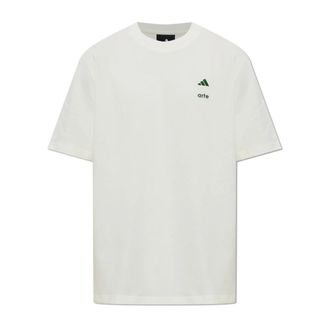 adidas Arte Antwerp Grafisch T-shirt - Heren - Sportshirts - Beige - XL - Katoen - Fitness