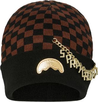 Sprayground Charming Sip Beanie - Heren - Hoeden - Veelkleurig - ONE Size - Leer - Accessoires