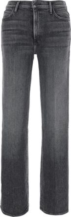 Mother Grey Regular High Rise Jeans