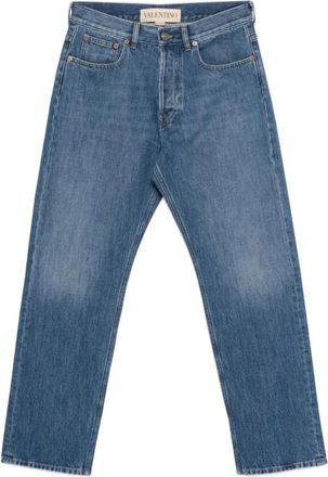 Valentino Button-fastening Five-pocket Jeans