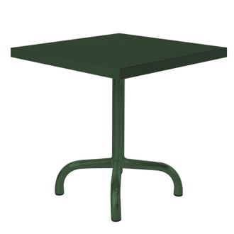 Schubiger M&ouml;bel Metall-Beistelltisch S&auml;ntis Quadratisch