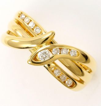 C&A Yellow Gold Yellow Gold (18K) Band Ring (Pre-Owned)