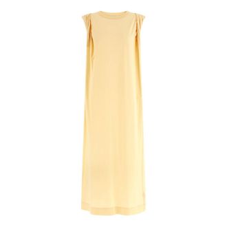 Dries Van Noten Long Hutty Dress - female - Dries Van Noten - Maxi Dresses - Yellow - M - Dresses