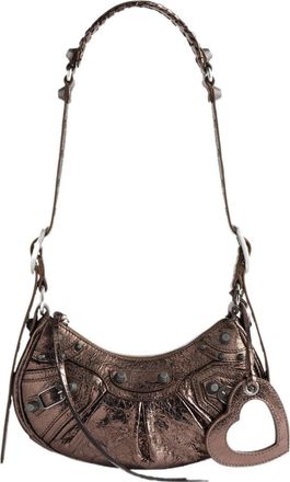 Balenciaga (WMNS) Balenciaga Le Cagole Xs Shoulder Bag Metallized Brown 6713090GT3Y2564
