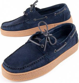Purapiel Bootsschoen Puranautic13 Blauw