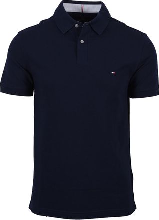 Tommy Hilfiger Regular Fit Polo Shirt Carbon Marine