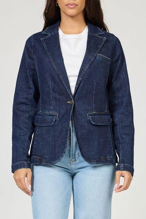 Dear John Denim Minah One Button Blazer in Naval Academy at Nordstrom, Size X-Large