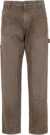 Roberto Cavalli Broek - Heren - Regular Fit Jeans - Groen - W30 - Jeans