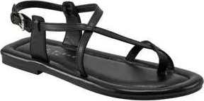 Marc Fisher Gerty Ankle Strap Sandal in Black at Nordstrom Rack, Size 5.5