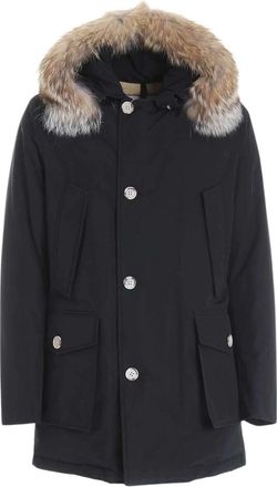 Woolrich Arctic Ramar Cloth Parka - Dames - Jassen - Zwart - Maat: M Katoen