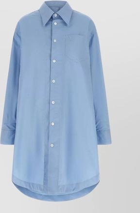 Ami ami de coeur signature long shirt dress
