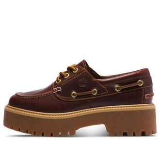Timberland (WMNS) Timberland Premium Boat Shoes Brown A2QDMW
