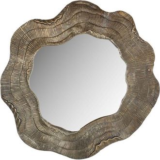 Richmond Interiors Asymmetrischer Design Wandspiegel Elia ø 90 cm