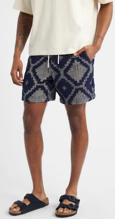OAS Trastevere Porto Shorts in Dark Blue at Nordstrom, Size Xx-Large
