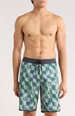 Rvca Northern Swim Trunks in Olive at Nordstrom Rack, Size 29