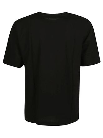 Kired Crew-Neck Cotton T-Shirt - Black