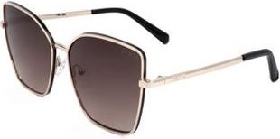 Guess Brpwn Gradient Butterfly Ladies Sunglasses GF00014 32F 57