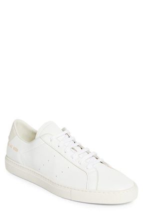 Common Projects Achilles Slim Retro Sneaker in White at Nordstrom, Size 14Us