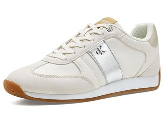 Calvin Klein Anora Womens Shoes White/Silver : 5.5 M, Synthetic