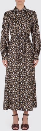 Max Mara Abito chemisier Max Mara in seta stampata