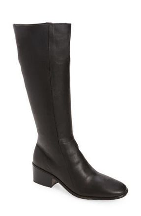 Naot Gift Knee High Boot in Soft Black Leather at Nordstrom Rack, Size 4Us / 35Eu