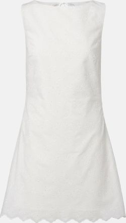 Faithfull The Brand Breta broderie anglaise minidress